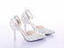 Elegant Crystal Rhinestone Gladiator Sandals for Women - Perfect for Weddings, Parties, and Graduations
